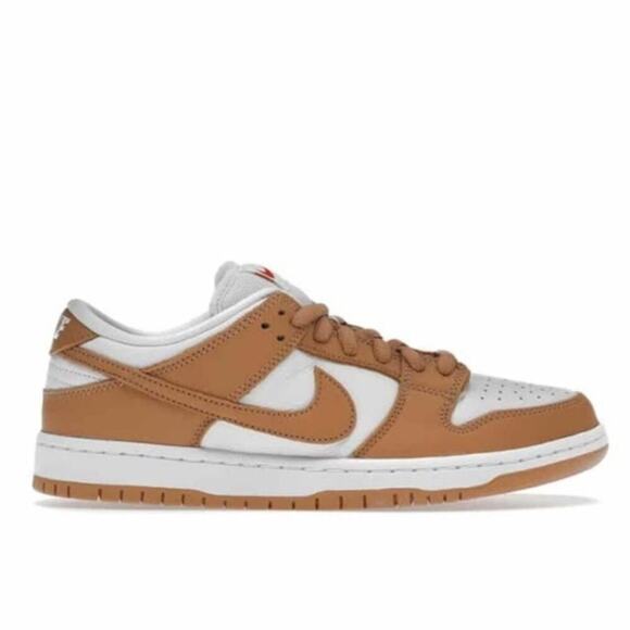 Nike Dunk low sb in light cognac sneakers women's size 8 - Picture 1 of 9